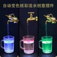 Creative Magical Suspension Ornaments Flowing Water Make Money Magnetic Suspension Faucet Air Separa
