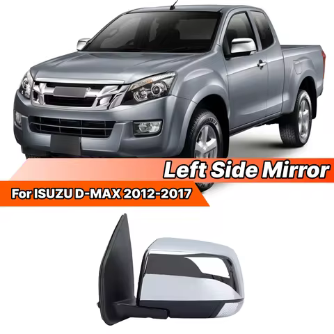 8 Pin Car Rearview Side Mirror For Isuzu D-Max DMAX 2012-2017 Right Hand Drive Model Electric Mirror