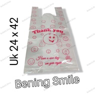 Smile Tanks You HDPE Plastic Bag Size 24