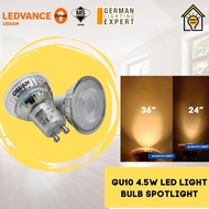OSRAM / LEDVANCE GU10 4.5W LED LIGHT BULB SPOTLIGHT WITH SIRIM APPROVED