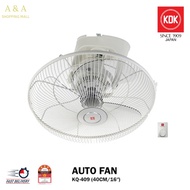 【A&amp;A】KDK KQ409 16" inch Auto Fan 360° Degree / Ceilling fan Kipas Siling 360 Degree