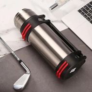 Thermos Water Bottle 2 Liters Large Capacity 304 Stainless Steel Portable For Coffee Tea Outdoor Spo