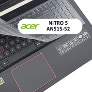 Keyboard Protector for Acer Nitro 5 AN515-52,  Keyboard Cover Silicone, Laptop Keyboard Cover