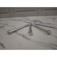 MESIN 6x70mm Engine Bolt BMH/ Flange Engine Block Bolt/ WhiteBolt m6UNT70mm