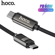 HOCO U137 USB C to Type-C Cable 60W Fast Charging Data Cable With Display C to C Cable For Phone15 1