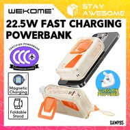 WEKOME 3C Powerbank CCC Magnetic Charger 20000mAh Fast Charging Built In Cable Plug SAWP95
