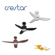 Crestar ValueAir 3Blades Ceiling Fan 40' / 46' with LED Light & Remote Control