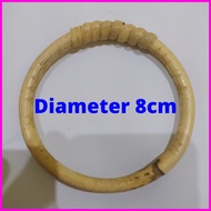 Round rattan for decoration 8cm - round rattanRing 8cm - circle rattan 8cm - round rattan for bag ha