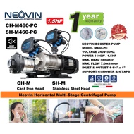Neovin SH 1,100W / 1.5Hp PC Stainless-Steel Multi-Stage Booster Pump