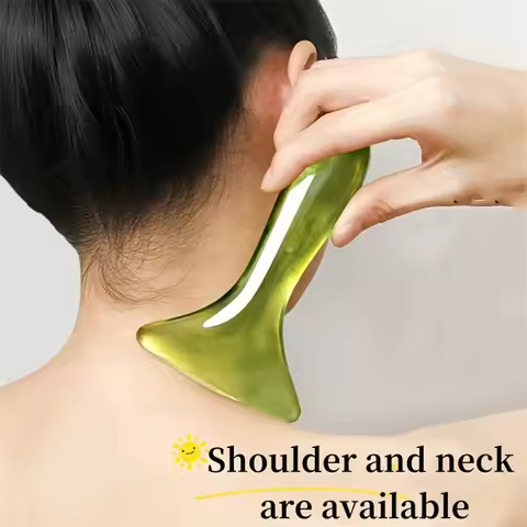 Gua sha facial tool, gua sha massage tool, lymphatic detoxification massage gua sha board for face, 