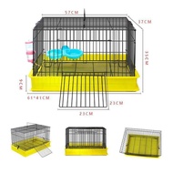 Guine Rabbit Cage Rabbit Cage Encrypted Rabbit Cage Splash-Proof Chicken Cage Rabbit Cage Leak-Proof