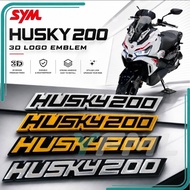 EMBLEM SYM HUSKY 200 LOGO EMBLEM ACCESSORIES ACCESSORY MODIFIED MODIFY