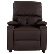 [HOT DEAL] Recliner เก้าอี้พักผ่อนหุ้มหนัง มี 2 สี  มีที่วางแก้ว ส่งฟรีทั่วไทย เก้าอี้โซฟา เก้าอี้นั่งเล่น เก้าอี้หนัง แข็งแรง ทนทาน