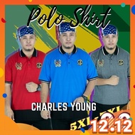 CY 60544 PLUS SIZE MAN CASUAL POLO COLAR SHIRT BIG SIZE / SHIRT COLAR SIZE BESAR 3XL 4XL 5XL 6XL 7XL