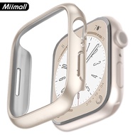 【Starlight Case】Miimall Compatible with iWatch Series 8 7 SE 6 Case 45mm 44mm,Hard PC Bumper Protect