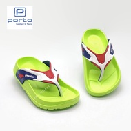 Rumahkaki - Porto 1028B-3 Sandal Jepit Anak Laki laki Kasual / Sendal Anak Cowok Karet EVA Tahan Lam