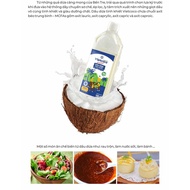 500ml- Dầu dừa hữu cơ Vietcoco ép lạnh dưỡng da dưỡng mi dưỡng tóc