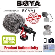 Boya BY-MM1 mic for DSLR CAMERA ,Phone ,Laptop 100% ORIGINAL SET Boom Mic
