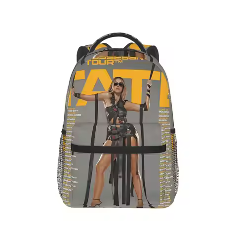 Tate Mcrae Miss Possessive Tour Backpack Hot Sale Daypack Large Capacity Children BookBag School Bag