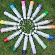 Umbrella 3Folds UV Protection 7Ribs Silver Backing Windbreaker Folding