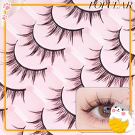 POPULAR Individual Lashes, Black C-curled False Eyelashes, Tapered Full Strip Lashes