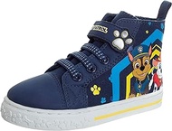 Boys' Paw Patrol Sneakers - Chase Marshall High-Top Running Shoes (Toddler/Little Kid)