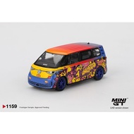 1/64 Mini GT #1159 Volkswagen ID. Buzz KW/BBS LHD Static Display Scale Model