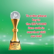 CRT141009 - Crystal Trophy - Crystal Resin Award