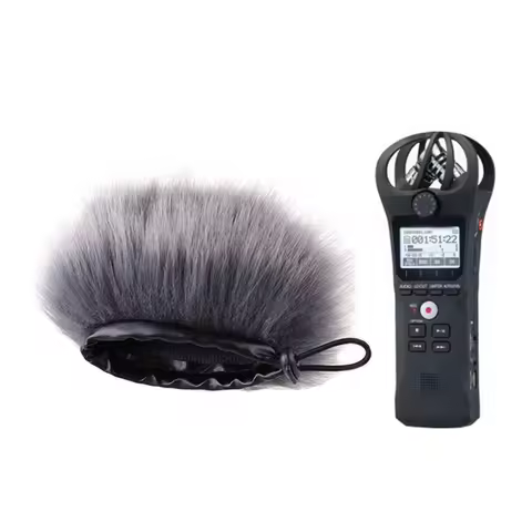 Outdoor Furry Windscreen Windshield Cover Muff for Zoom H1n Handy Recorder Microphone WindShield 896