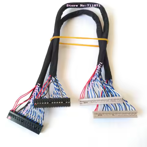 30Pin LVDS 2ch 8Bit DF14 Screen Cable Line 30P DF14-30S-1.25C LVDS 2ch 8Bit Screen Line Cable 30P DF