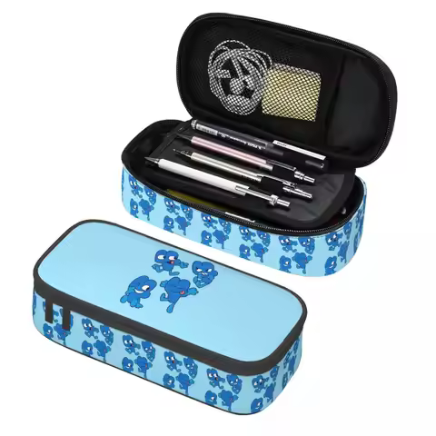 BFDI Four BFB Pencil Cases for Students Pen Box Pencil Bag Big Capacity Pencil Pouch Pen Holder