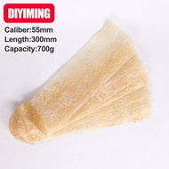 10 Pieces Natural Sausage Casing Width 86Mm Diameter 55Mm Length 300Mm Salami Big Ham Shell Free Shi