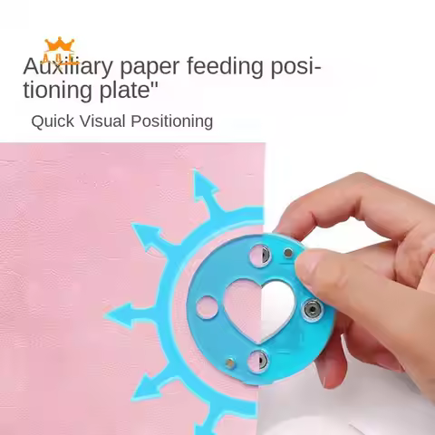 A08E-KW-Trio 1 PCS Punch DIY Craft Hole Puncher Maker Kids Scrapbook Paper Cutter For Scrapbooking P