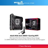ASUS ROG Strix B860-I Gaming WiFi LGA1851 Mini-ITX Motherboard