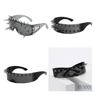 RUNNY Cyber Goggles Steampunk Goth Cosplay Sunglasses Fashion Glasses Novelty Party Fancy Dress Eyew