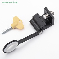 Purrple Fixed Window Limiter Latch Position Stopper Casement Wind Brace Home Security Door Windows Sash Lock Child Safety Protection SG
