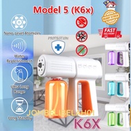 READY STOCK Lowest Price New K6 Wireless Nano Atomizer Spray UV Disinfection Spray Gun Sanitizer