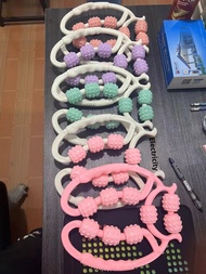 Leg Massager Yoga Wheel Circle Clip Small Leg Roller Foam Axis Wolf Tooth Stick Massage Roller Muscl