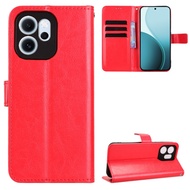 Cho Oppo RENO 14 Pro RENO 14 14F 13A 13F Oppo A5 A5X 5G 4G A5i A5i Pro a3x A6 Pro Da trường hợp lật