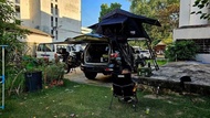 เต็นท์บนหลังคารถ roof top tent ขนาด1.6 รุ่นใหม่ พื้นหนากว่าเก่า