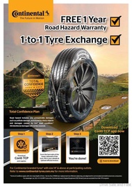 Continental MaxContact 6 MC6 235/45R17 (with installation)