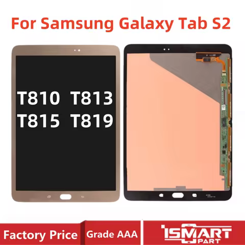 9.7" For Samsung Galaxy Tab S2 LCD T810 T813 T815 T819 SM-T810 SM-T815 Screen Touch Display Digitize