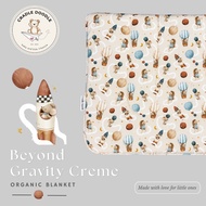 Premium Organic Baby Blanket - Baby Blanket - Mattress Mat - Beyond Gravity Creme