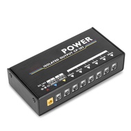 []-CP-202 Guitar Effect Pedal Power Supply Truly Isolated 18W 8 Outputs 9V/12V/15V/18V with Adapter 