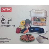 【全新】美國 康寧 Pyrex 多功能電蒸鍋 多層蒸爐  Digital Food Steamer