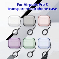 Transparent Tpu Case For Airpods Pro 3 - Shockproof Protective Cover With Precision Cutouts, E8q7