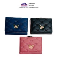 Eternal Butterfly Bifold Wallet Butterfly Motif Bifold Wallet
