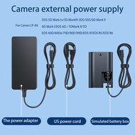 อะแดปเตอร์แบตเตอรี่เลียนแบบ Llano เครื่องจ่ายพลังงานสำหรับกล้องอะแดปเตอร์ไฟฟ้ากระแสสลับพร้อม LP-E17ป