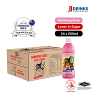 JJ Bandung Rose Milk Drink 24 bottles x 500ml