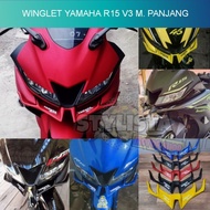 WINGLET R15 V3 LONG MODEL WINGLET YAMAHA R15 V3 VVA